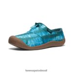 KEEN calçados J8VDXX483 tie-dye musgo marinho Howser III slide mulheres - Image 3