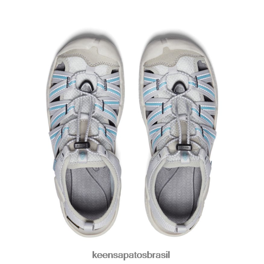 KEEN calçados J8VDXX491 vapor/porcelana sandália drift creek h2 mulheres - Image 4