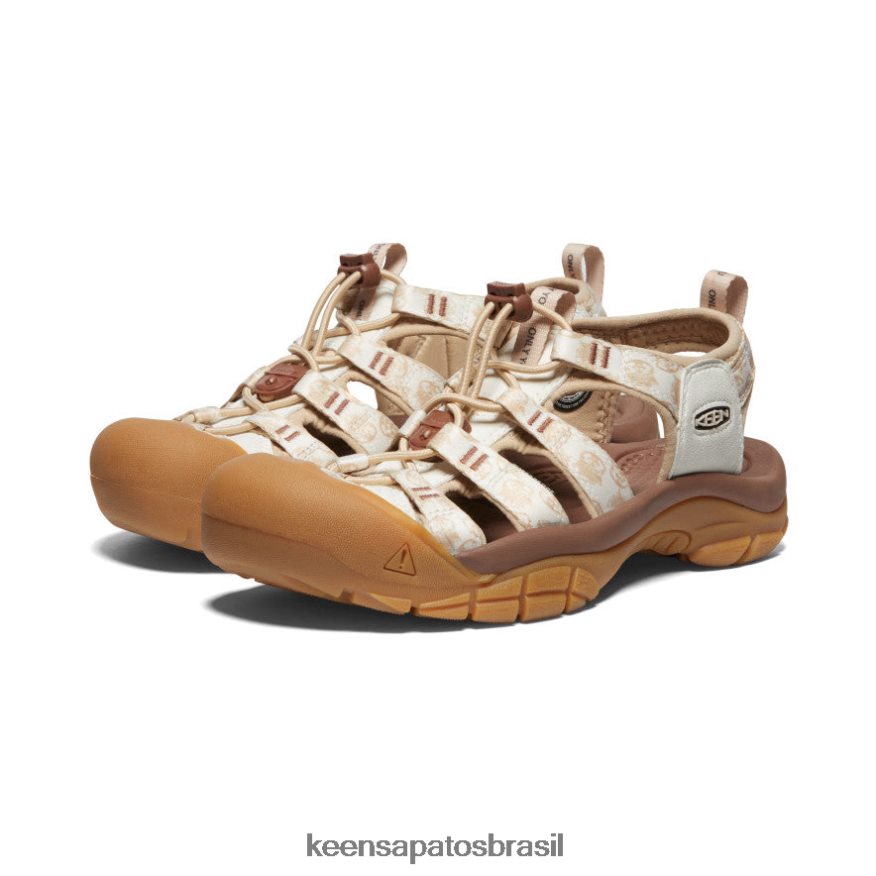 KEEN calçados J8VDXX498 urso esfumaçado/smores newport retro x urso esfumaçado mulheres - Image 2