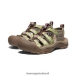 KEEN calçados J8VDXX499 urso esfumaçado/estragão newport retro x urso esfumaçado mulheres - Image 2