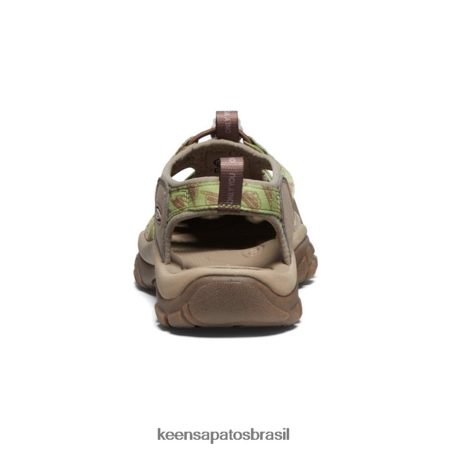 KEEN calçados J8VDXX499 urso esfumaçado/estragão newport retro x urso esfumaçado mulheres - Image 5