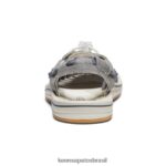 KEEN calçados J8VDXX507 cinza aço/bétula tela inédita mulheres - Image 5