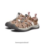 KEEN calçados J8VDXX530 chicote de coco/pêssego torrado sussurrar mulheres - Image 2