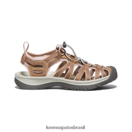 KEEN calçados J8VDXX530 chicote de coco/pêssego torrado sussurrar mulheres