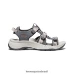KEEN calçados J8VDXX535 fulvo/tie dye astoria west com bico aberto mulheres