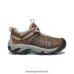 KEEN calçados J8VDXX538 tigrado/azul do Alasca viajante mulheres