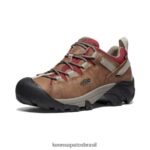 KEEN calçados J8VDXX543 safári/merlot targhee ii à prova d'água mulheres - Image 3