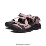 KEEN calçados J8VDXX546 fulvo/preto sandália zerraport ii mulheres - Image 2
