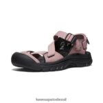 KEEN calçados J8VDXX546 fulvo/preto sandália zerraport ii mulheres - Image 3