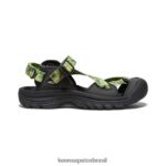 KEEN calçados J8VDXX547 estragão/preto sandália zerraport ii mulheres
