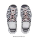 KEEN calçados J8VDXX549 cinza/coral sandália astoria west mulheres - Image 4