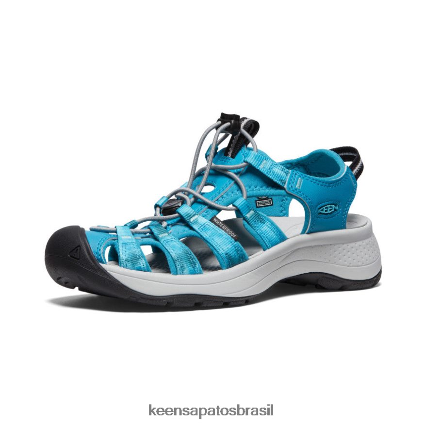 KEEN calçados J8VDXX553 musgo marinho/tie dye sandália astoria west mulheres - Image 3