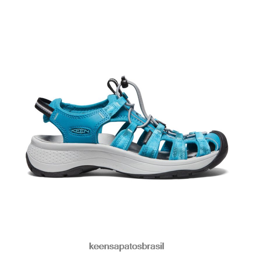 KEEN calçados J8VDXX553 musgo marinho/tie dye sandália astoria west mulheres - Image 1