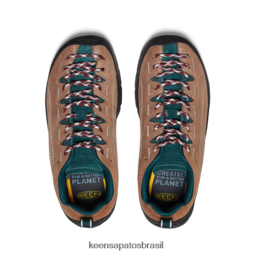KEEN calçados J8VDXX560 coco torrado/musgo marinho tênis de camurça jaspe mulheres - Image 4