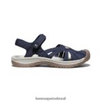 KEEN calçados J8VDXX566 marinha sandália rosa mulheres