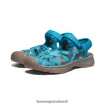 KEEN calçados J8VDXX568 musgo marinho/tie dye sandália rosa mulheres - Image 2