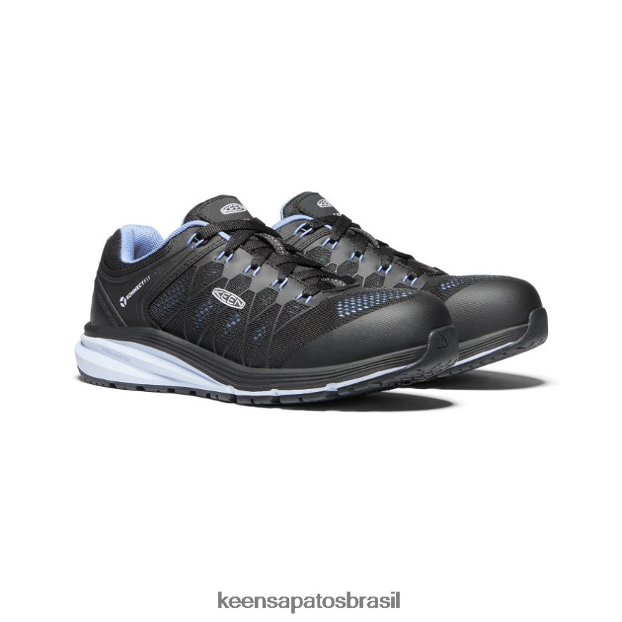 KEEN calçados J8VDXX576 hortênsia/preta vista energy esd (biqueira de fibra de carbono) mulheres - Image 2