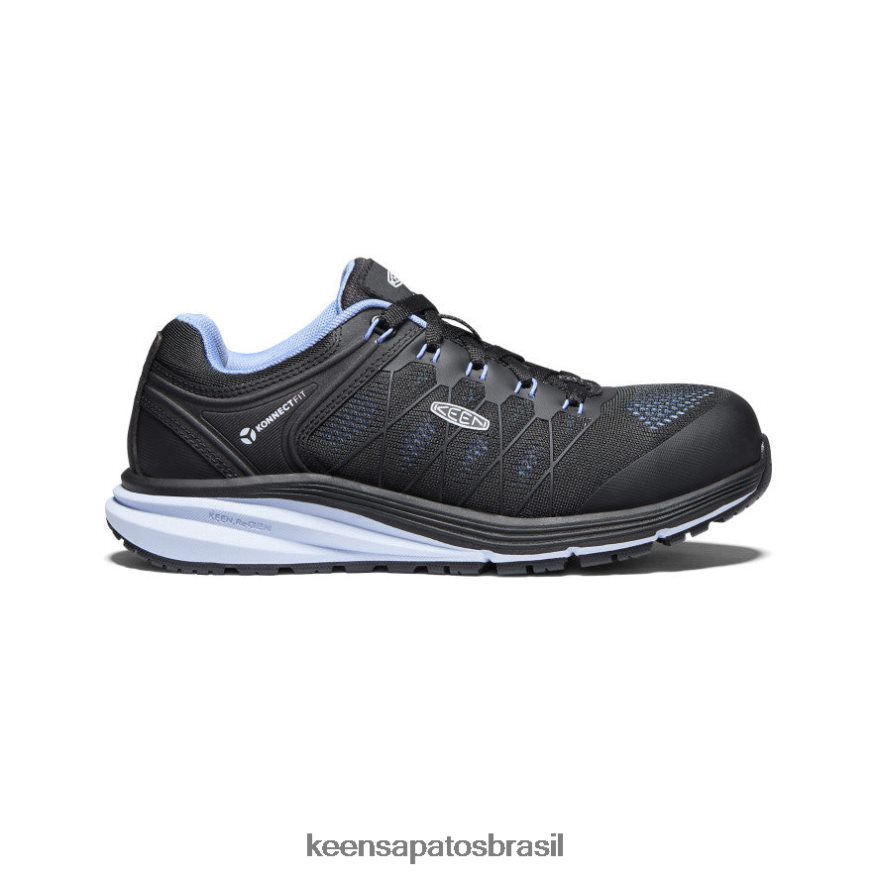 KEEN calçados J8VDXX576 hortênsia/preta vista energy esd (biqueira de fibra de carbono) mulheres - Image 1