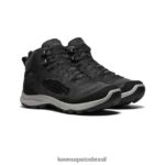 KEEN calçados J8VDXX580 preto/cinza aço bota impermeável terradora flex mulheres - Image 2