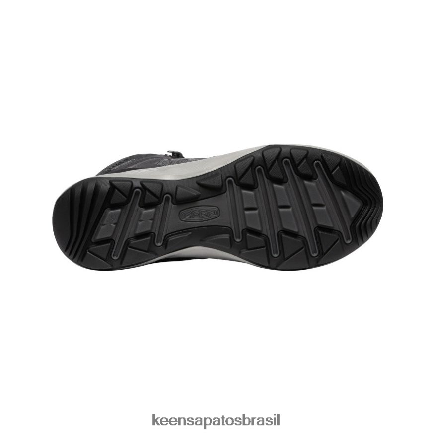 KEEN calçados J8VDXX580 preto/cinza aço bota impermeável terradora flex mulheres - Image 4