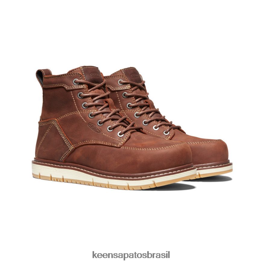 KEEN calçados J8VDXX587 pão de gengibre/goma São José 6" mulheres - Image 2