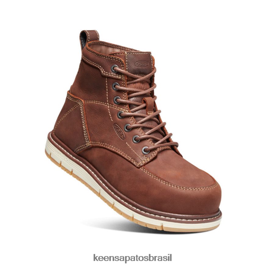 KEEN calçados J8VDXX587 pão de gengibre/goma São José 6" mulheres - Image 3