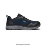 KEEN calçados J8VDXX59 azul brilhante/preto sparta 2 (biqueira de alumínio) homens