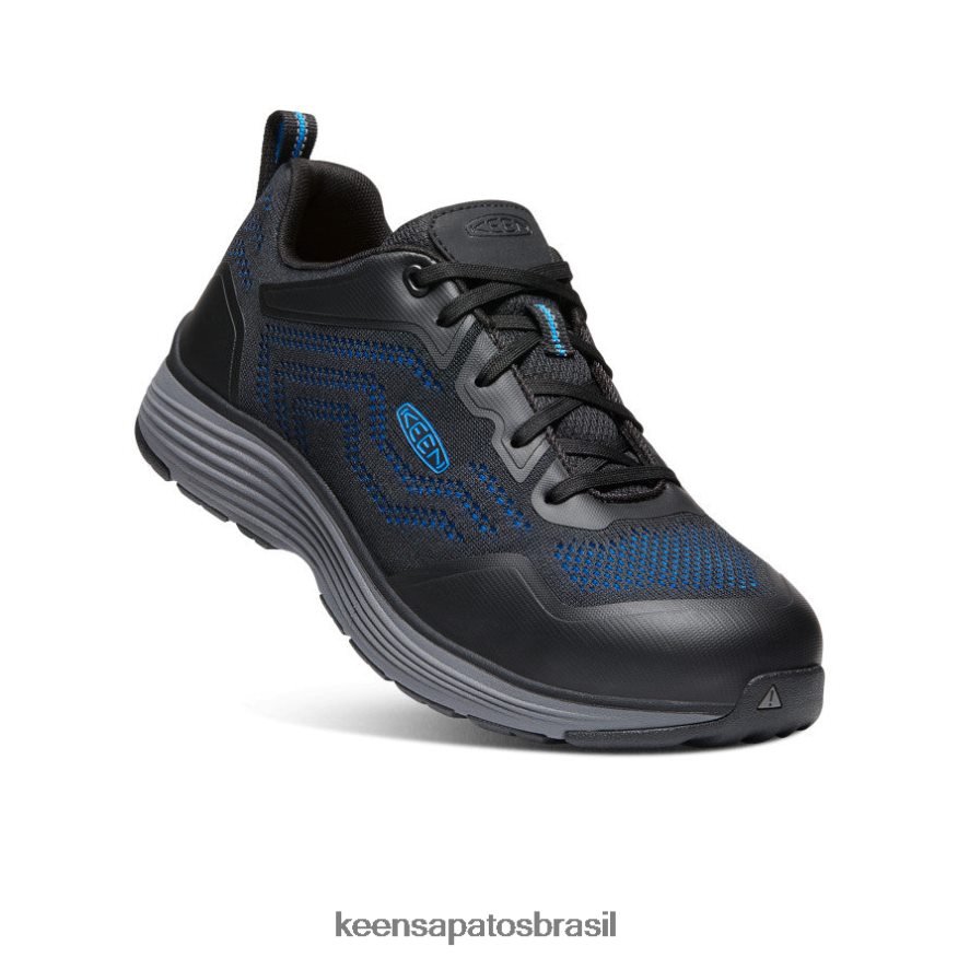 KEEN calçados J8VDXX59 azul brilhante/preto sparta 2 (biqueira de alumínio) homens - Image 3
