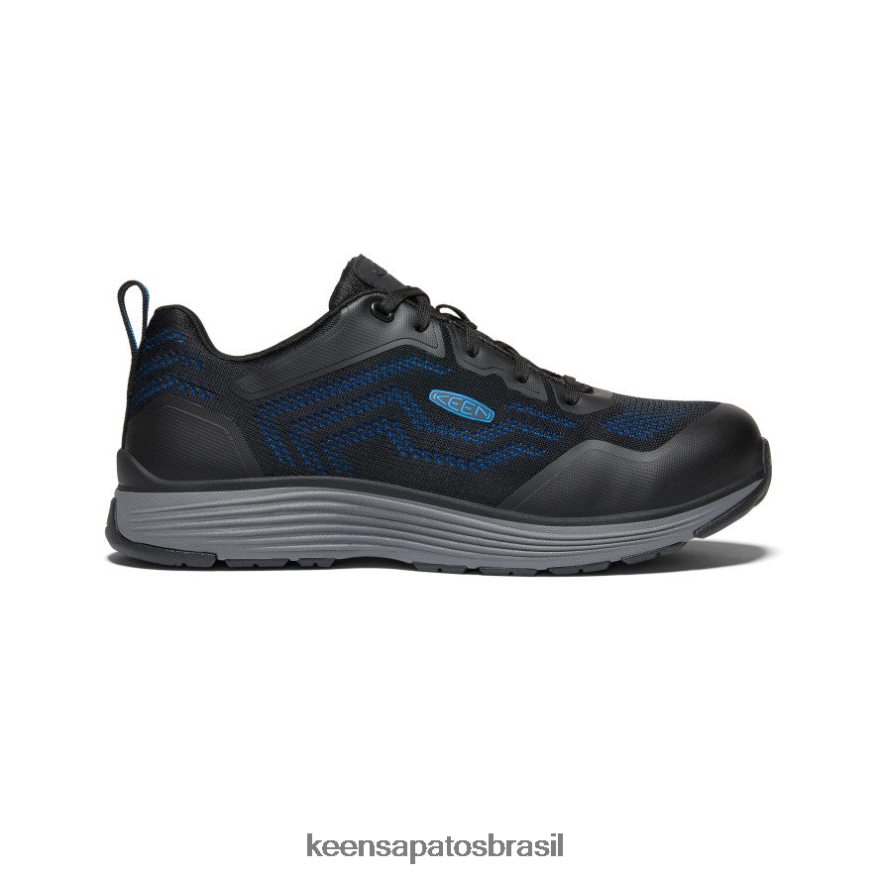 KEEN calçados J8VDXX59 azul brilhante/preto sparta 2 (biqueira de alumínio) homens - Image 1