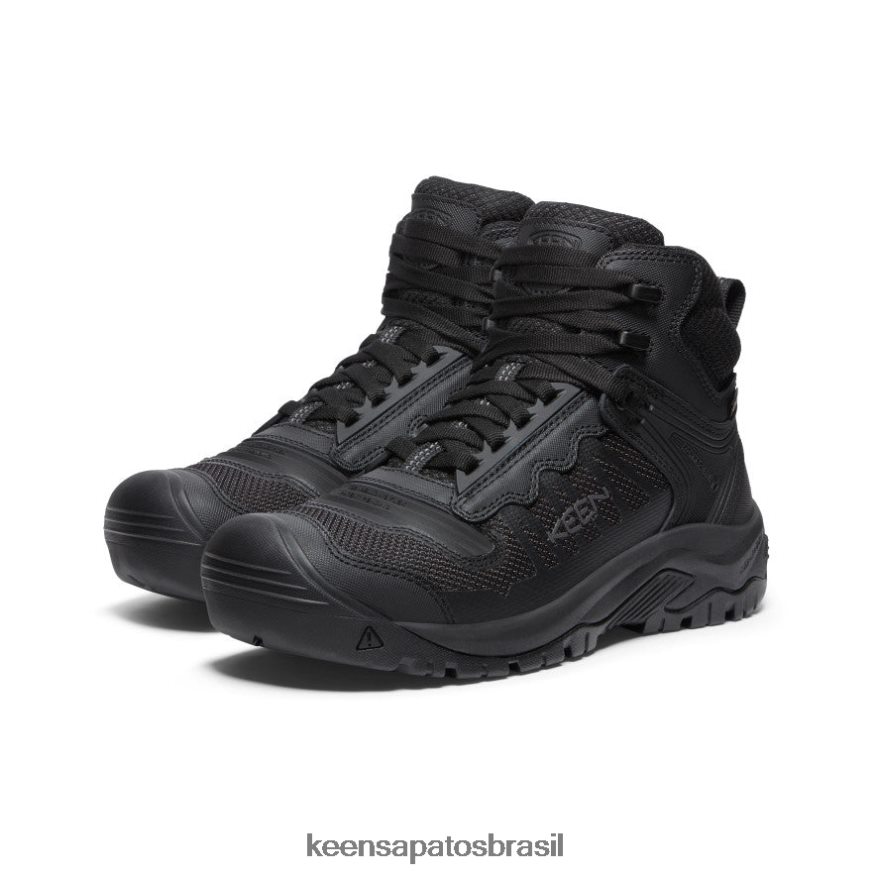 KEEN calçados J8VDXX5 preto reno kbf impermeável mid (dedo macio) homens - Image 2