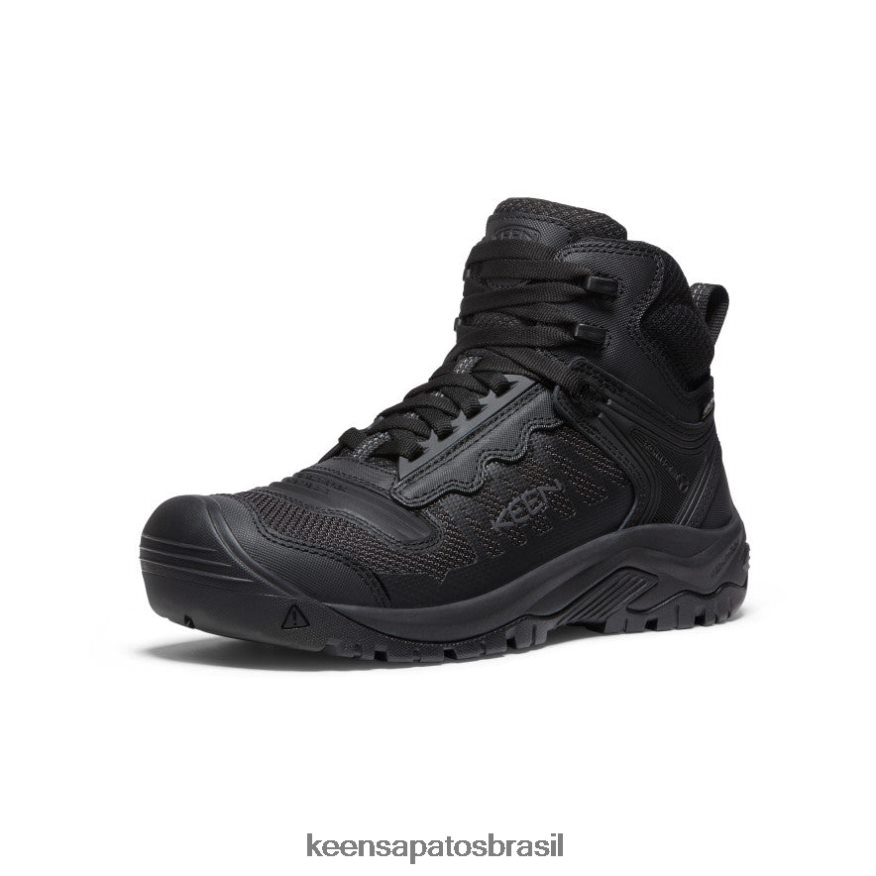 KEEN calçados J8VDXX5 preto reno kbf impermeável mid (dedo macio) homens - Image 3