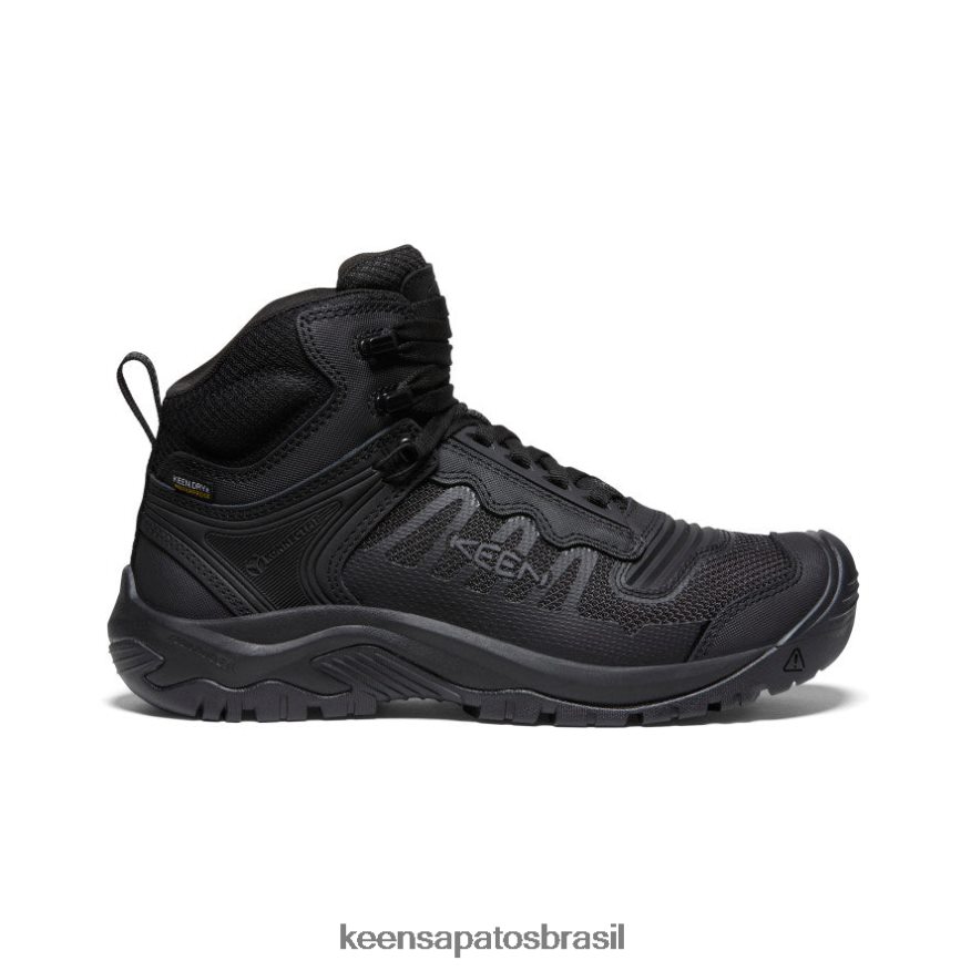 KEEN calçados J8VDXX5 preto reno kbf impermeável mid (dedo macio) homens - Image 1