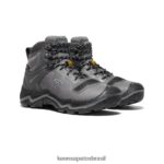 KEEN calçados J8VDXX600 cinza aço/azul nuvem durand evo impermeável médio mulheres - Image 2