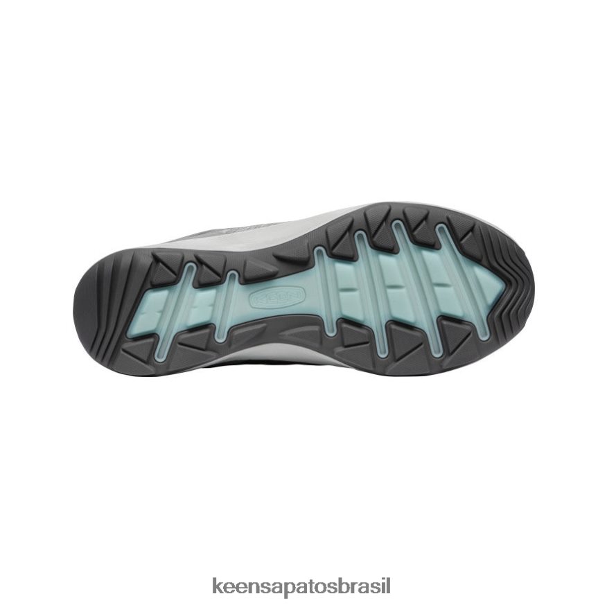 KEEN calçados J8VDXX601 cinza aço/azul nuvem sapato impermeável terradora flex mulheres - Image 4