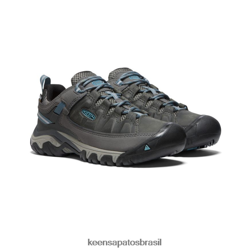 KEEN calçados J8VDXX606 ímã/azul atlântico targhee iii à prova d'água mulheres - Image 2