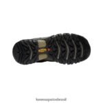 KEEN calçados J8VDXX607 coco torrado/porcelana targhee iii à prova d'água mulheres - Image 4