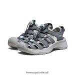 KEEN calçados J8VDXX615 ímã/vapor sandália de couro astoria west mulheres - Image 2