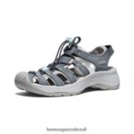 KEEN calçados J8VDXX615 ímã/vapor sandália de couro astoria west mulheres - Image 3