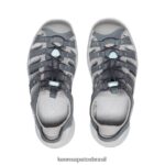 KEEN calçados J8VDXX615 ímã/vapor sandália de couro astoria west mulheres - Image 4