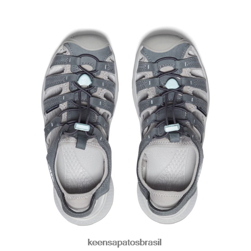 KEEN calçados J8VDXX615 ímã/vapor sandália de couro astoria west mulheres - Image 4