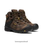 KEEN calçados J8VDXX617 terra escura/preta dover 6" mulheres - Image 2