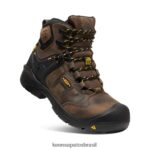 KEEN calçados J8VDXX617 terra escura/preta dover 6" mulheres - Image 3
