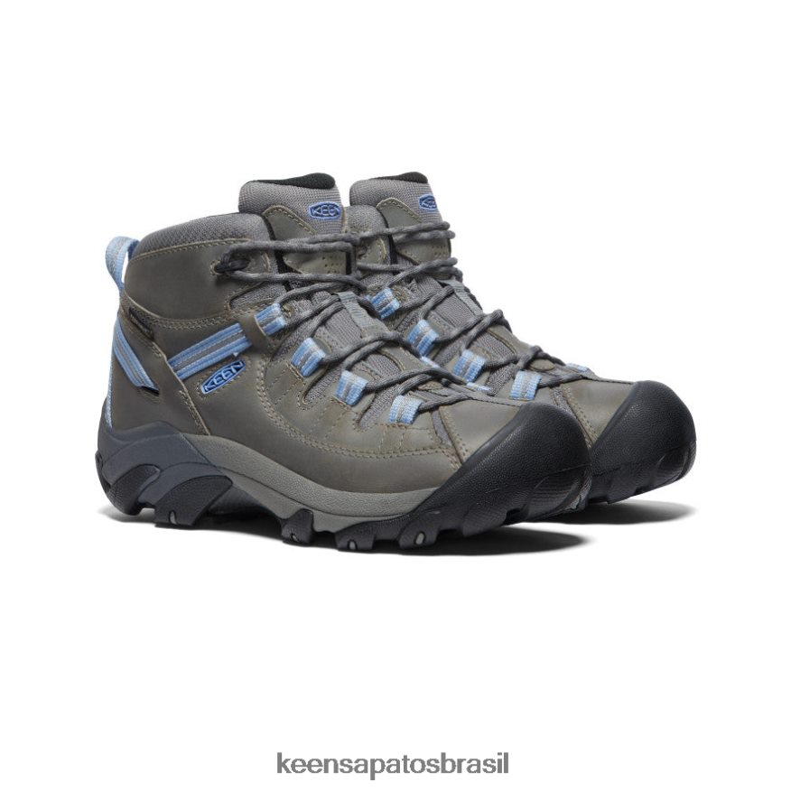 KEEN calçados J8VDXX620 cinza aço/hortênsia targhee ii impermeável médio mulheres - Image 2