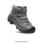 KEEN calçados J8VDXX620 cinza aço/hortênsia targhee ii impermeável médio mulheres - Image 3