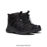KEEN calçados J8VDXX624 triplo preto/preto uneek snk ii chukka à prova d'água mulheres - Image 2