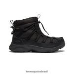 KEEN calçados J8VDXX624 triplo preto/preto uneek snk ii chukka à prova d'água mulheres