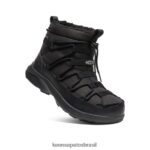 KEEN calçados J8VDXX624 triplo preto/preto uneek snk ii chukka à prova d'água mulheres - Image 3