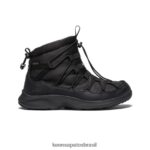 KEEN calçados J8VDXX625 preto uneek snk ii chukka à prova d'água mulheres