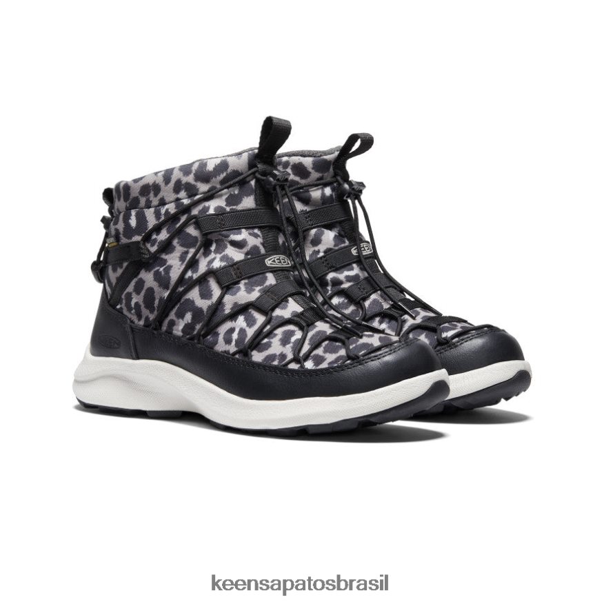 KEEN calçados J8VDXX626 animal print/bétula prateada uneek snk ii chukka à prova d'água mulheres - Image 2