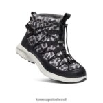 KEEN calçados J8VDXX626 animal print/bétula prateada uneek snk ii chukka à prova d'água mulheres - Image 3